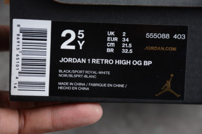 KIDS AIR JORDAN 1 RETRO HIGH OG 