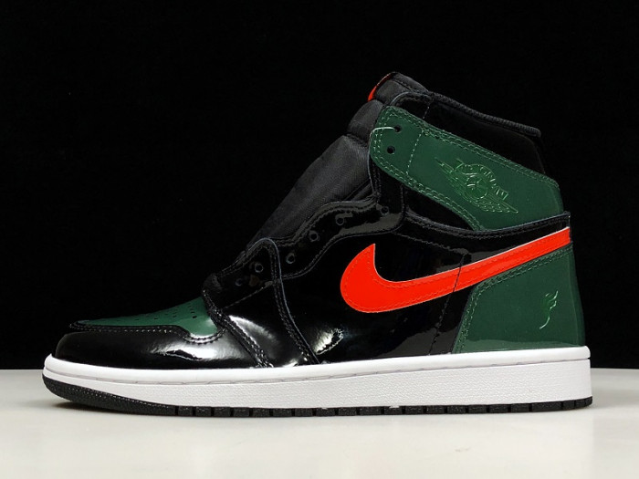 SoleFly x Air Jordan 1 Retro High OG Black/Team Orange-Fir AV3905-038