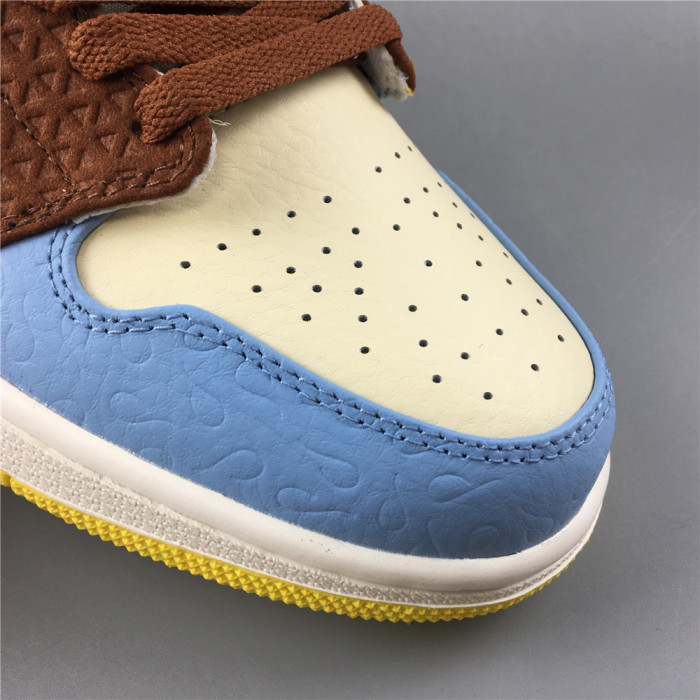 Ma*s*n château rouge x air jordan 1 mid se “fearless” cu2803-200