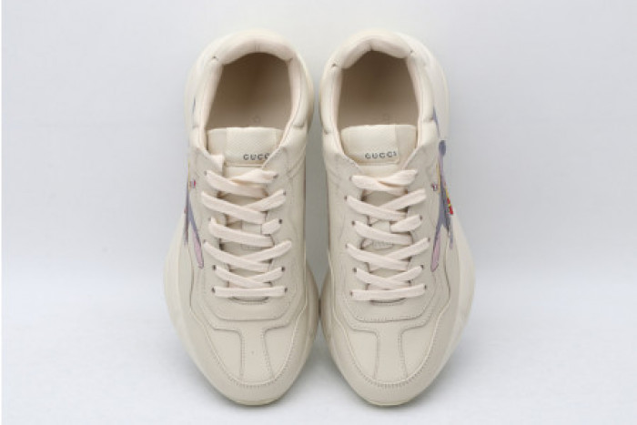 G*u*i rhyton leather sneaker