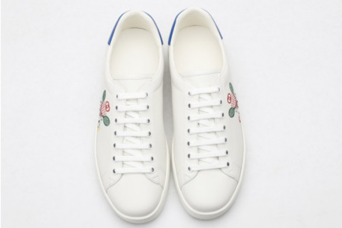 G*u*i ace embroidered low-top sneaker 603696 ay070 9096