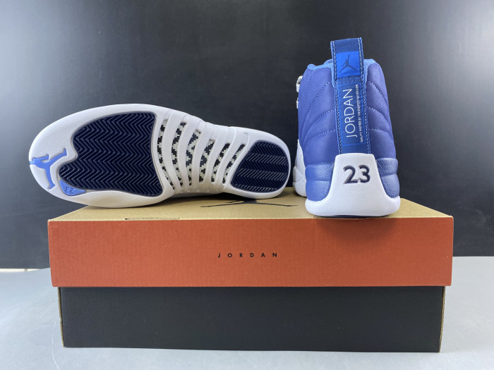 Air Jordan 12 Retro Stone Blue 130690-404