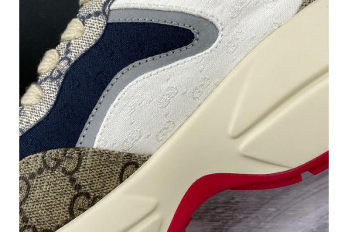 G*u*i rhyton vintage trainer sneaker 620185 99wf0 4371